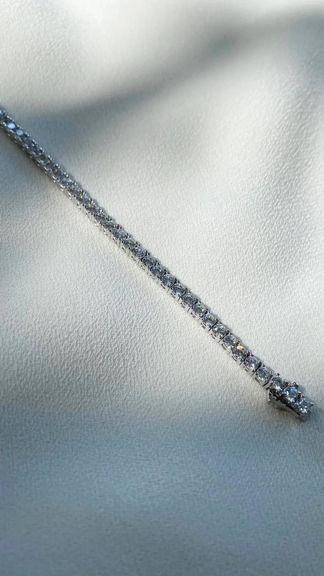 3mm Tennis Bracelet Silver