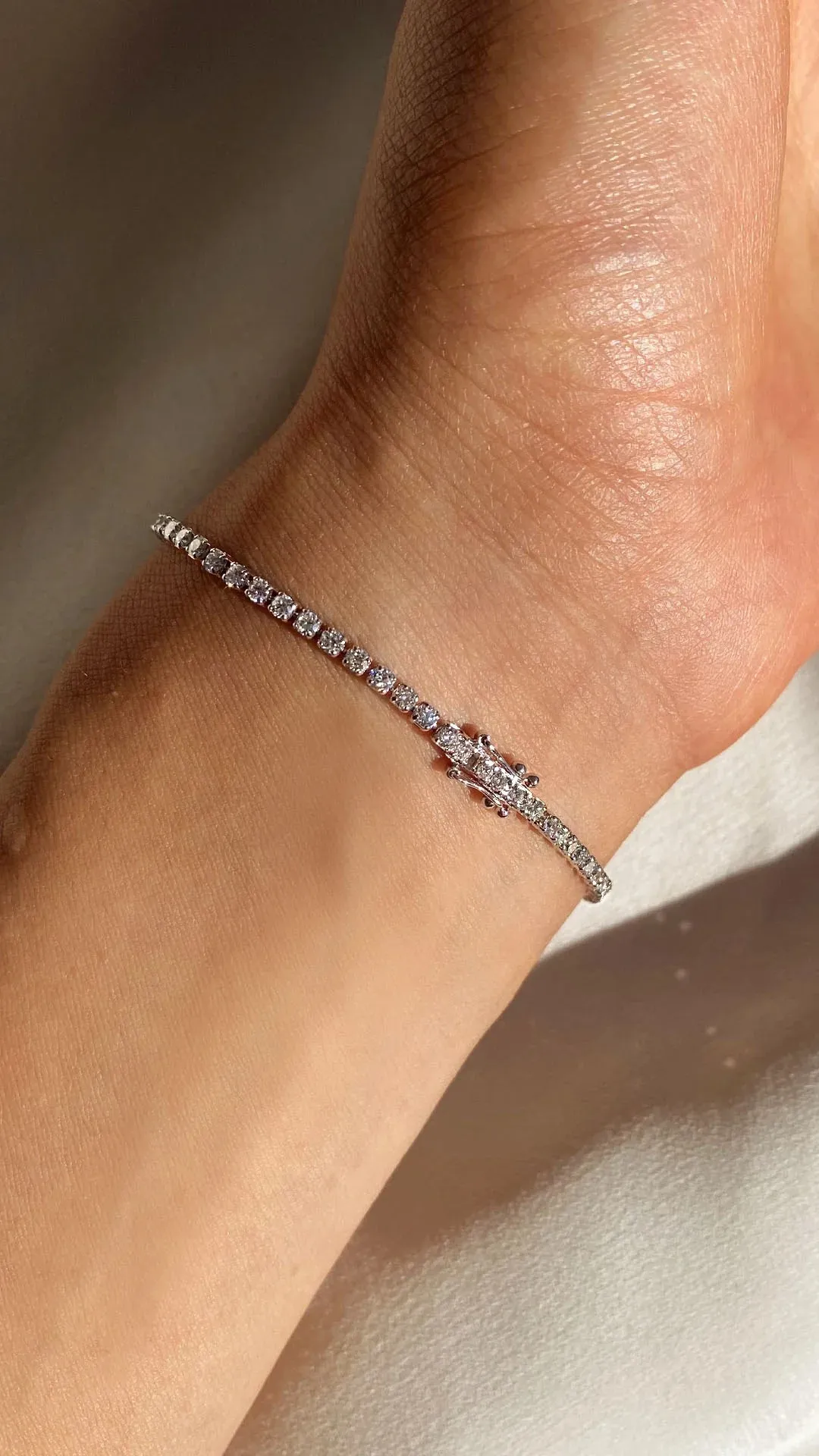 3mm Tennis Bracelet Silver